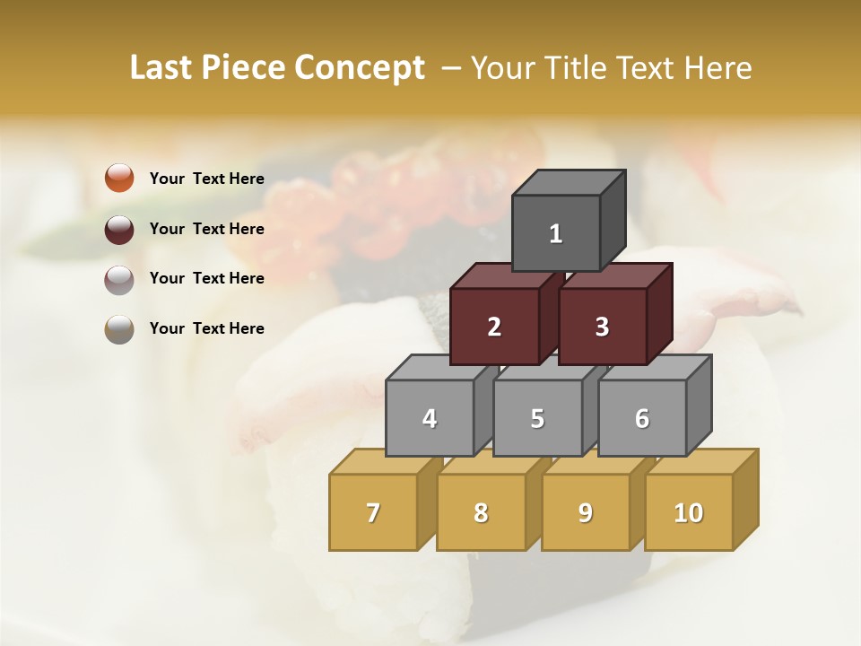 Nori Rolle Sesam PowerPoint Template