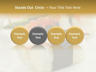 Nori Rolle Sesam PowerPoint Template