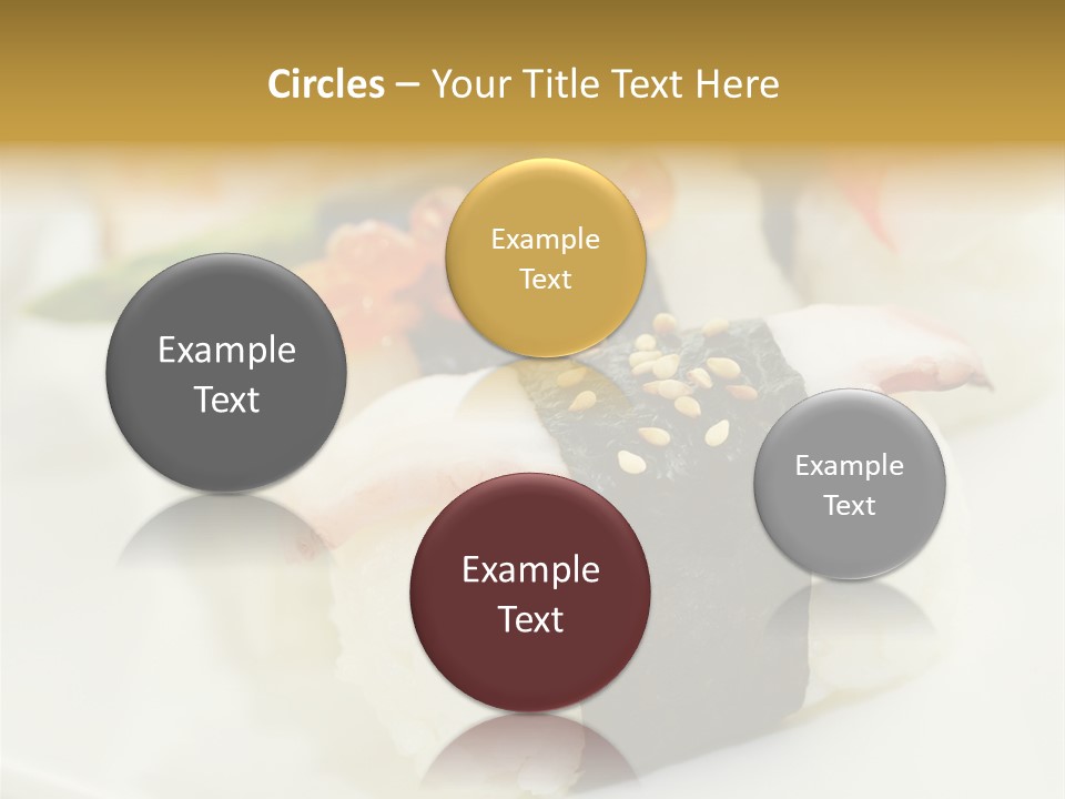 Nori Rolle Sesam PowerPoint Template