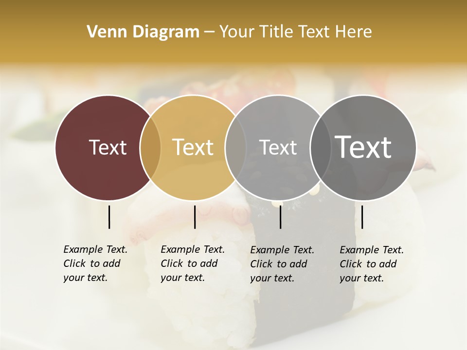 Nori Rolle Sesam PowerPoint Template