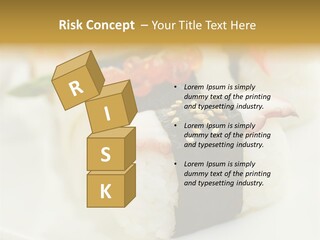 Nori Rolle Sesam PowerPoint Template