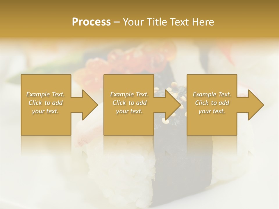 Nori Rolle Sesam PowerPoint Template