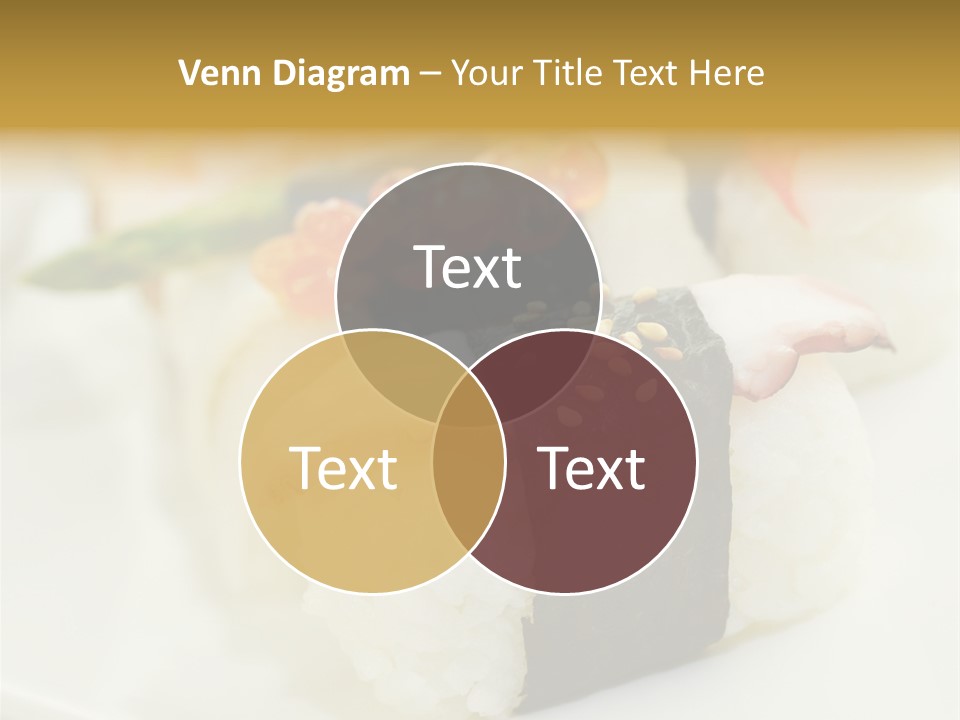 Nori Rolle Sesam PowerPoint Template