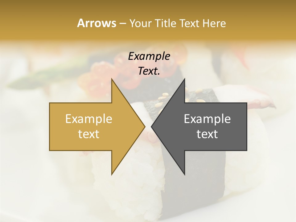 Nori Rolle Sesam PowerPoint Template