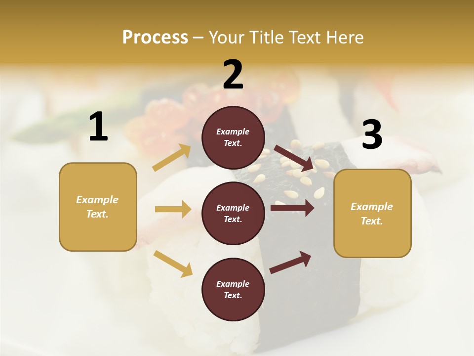 Nori Rolle Sesam PowerPoint Template