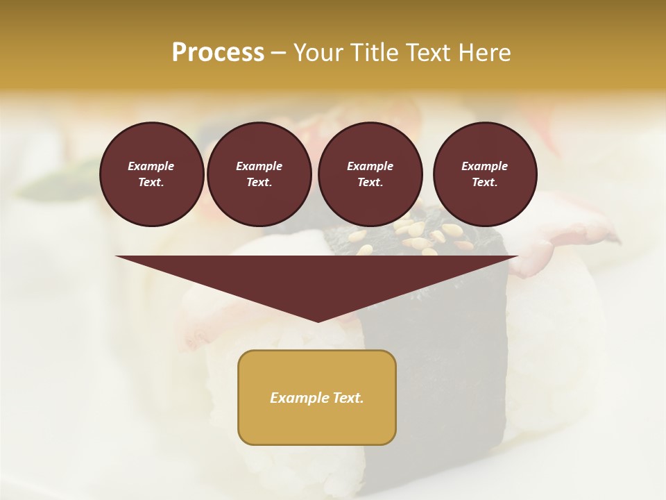 Nori Rolle Sesam PowerPoint Template