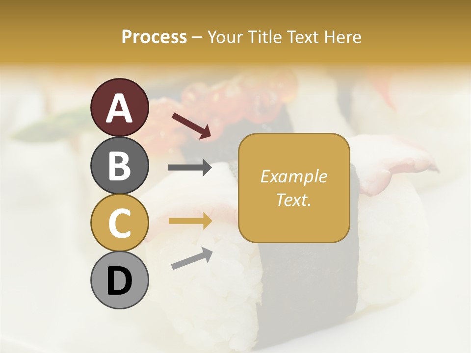 Nori Rolle Sesam PowerPoint Template