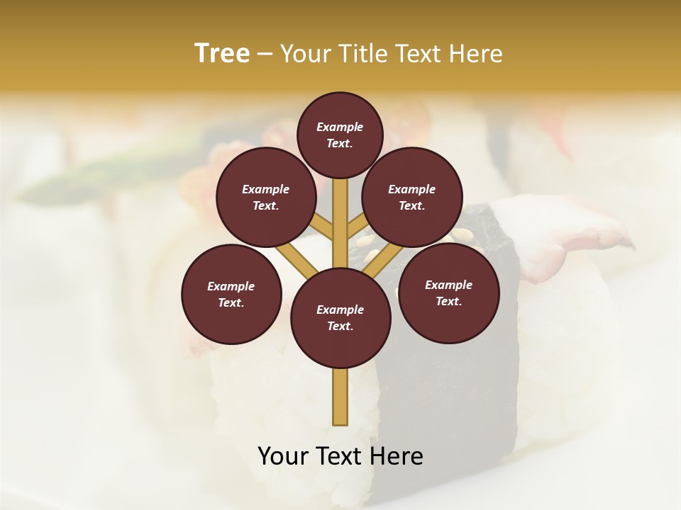 Nori Rolle Sesam PowerPoint Template