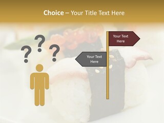 Nori Rolle Sesam PowerPoint Template