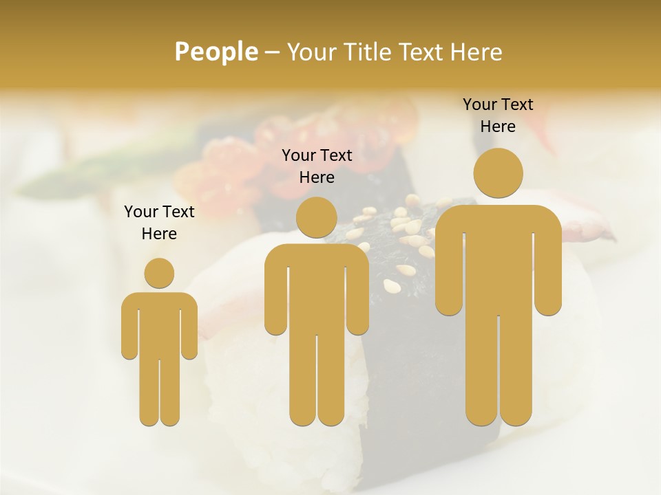 Nori Rolle Sesam PowerPoint Template