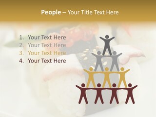 Nori Rolle Sesam PowerPoint Template