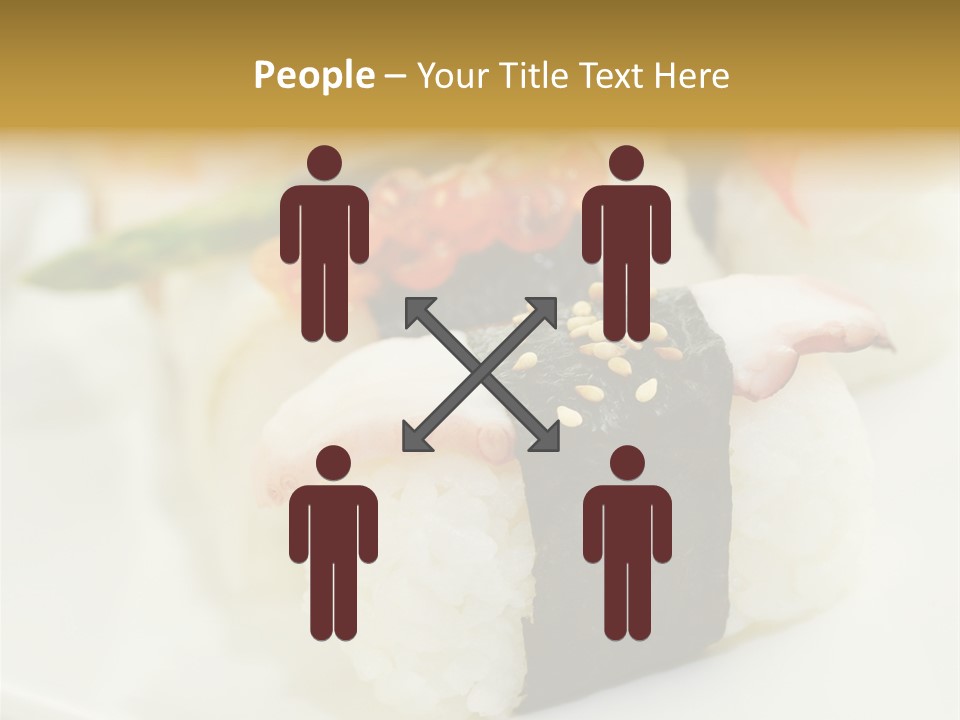 Nori Rolle Sesam PowerPoint Template