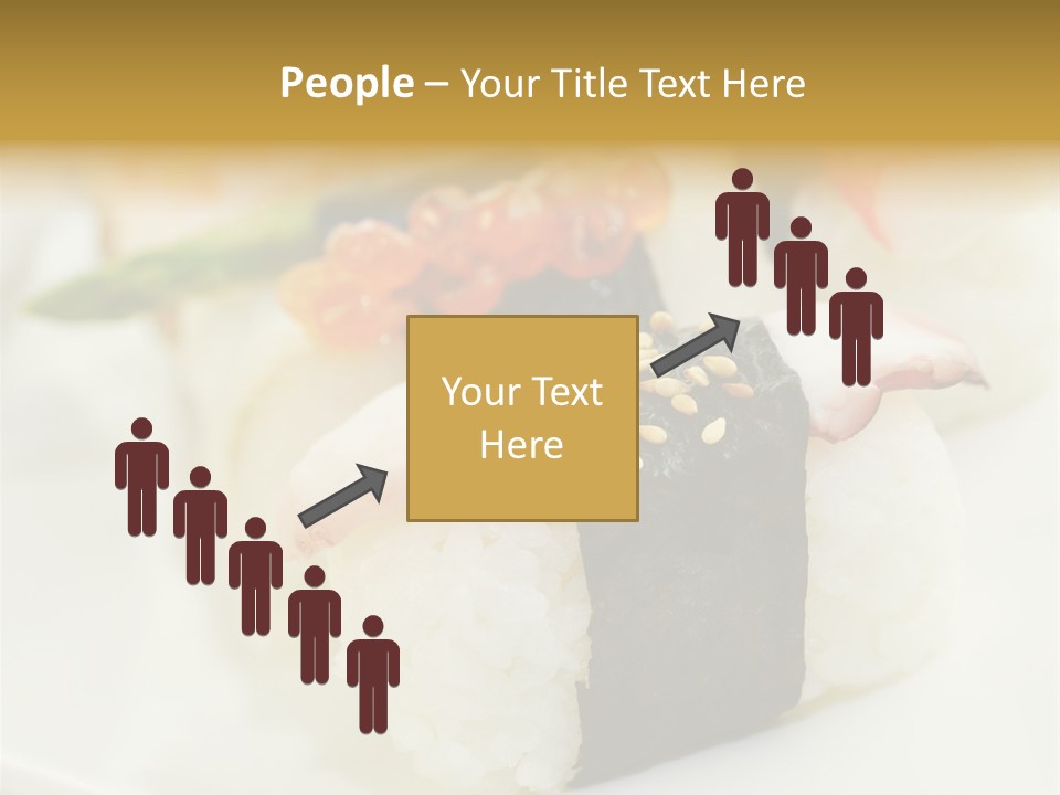 Nori Rolle Sesam PowerPoint Template