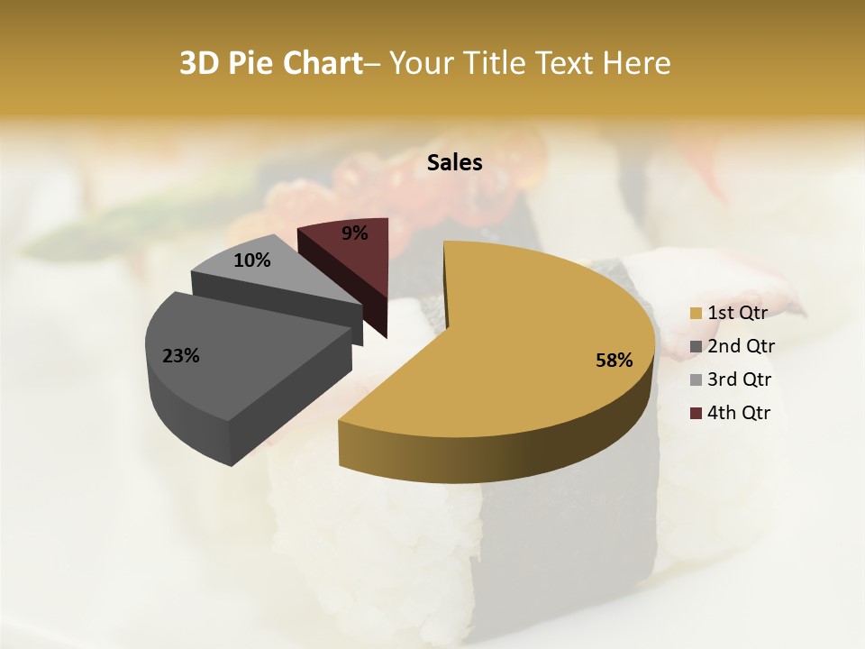 Nori Rolle Sesam PowerPoint Template