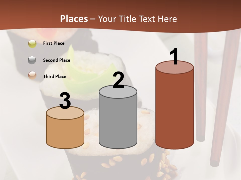 Imbiss Feinschmecker Lachsfilet PowerPoint Template