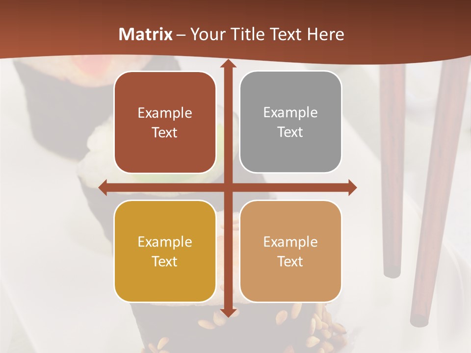 Imbiss Feinschmecker Lachsfilet PowerPoint Template