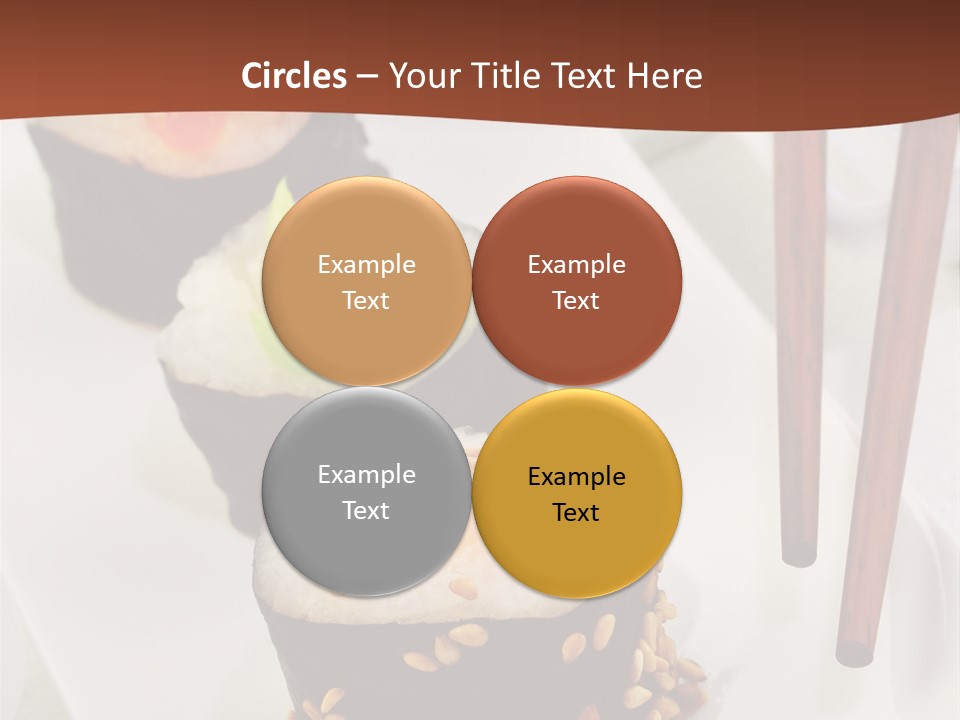 Imbiss Feinschmecker Lachsfilet PowerPoint Template