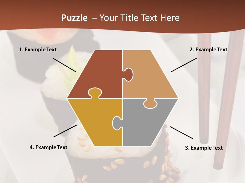 Imbiss Feinschmecker Lachsfilet PowerPoint Template