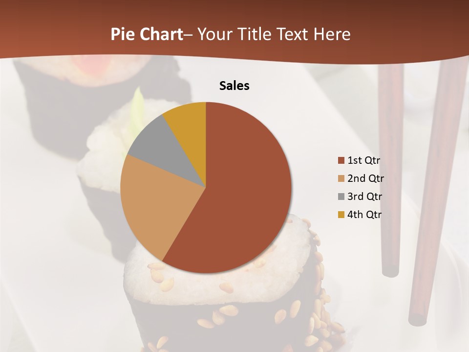 Imbiss Feinschmecker Lachsfilet PowerPoint Template