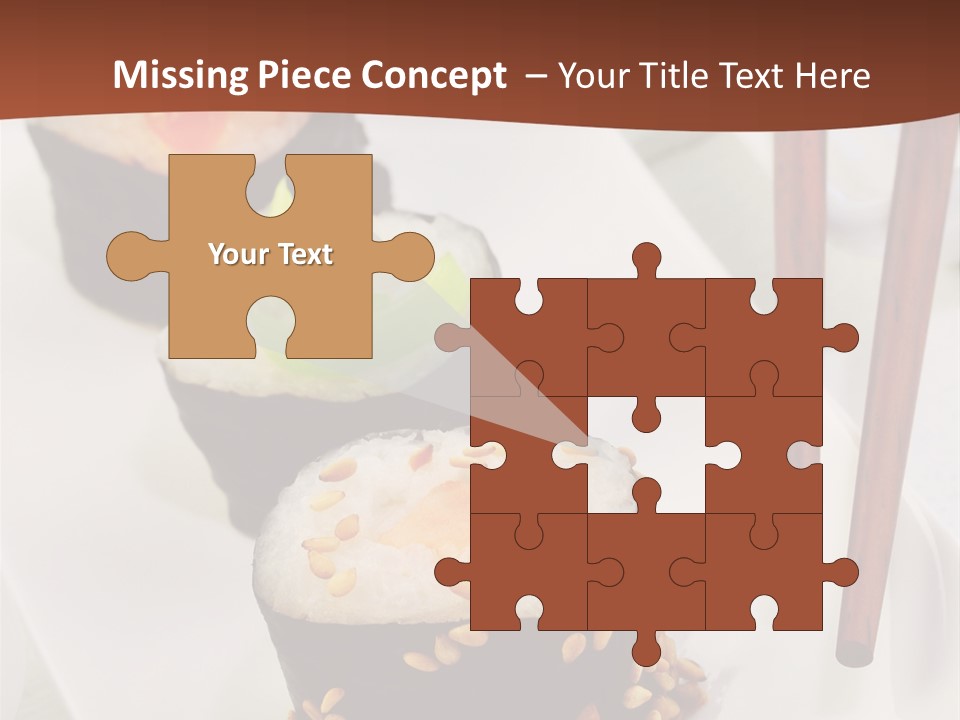 Imbiss Feinschmecker Lachsfilet PowerPoint Template