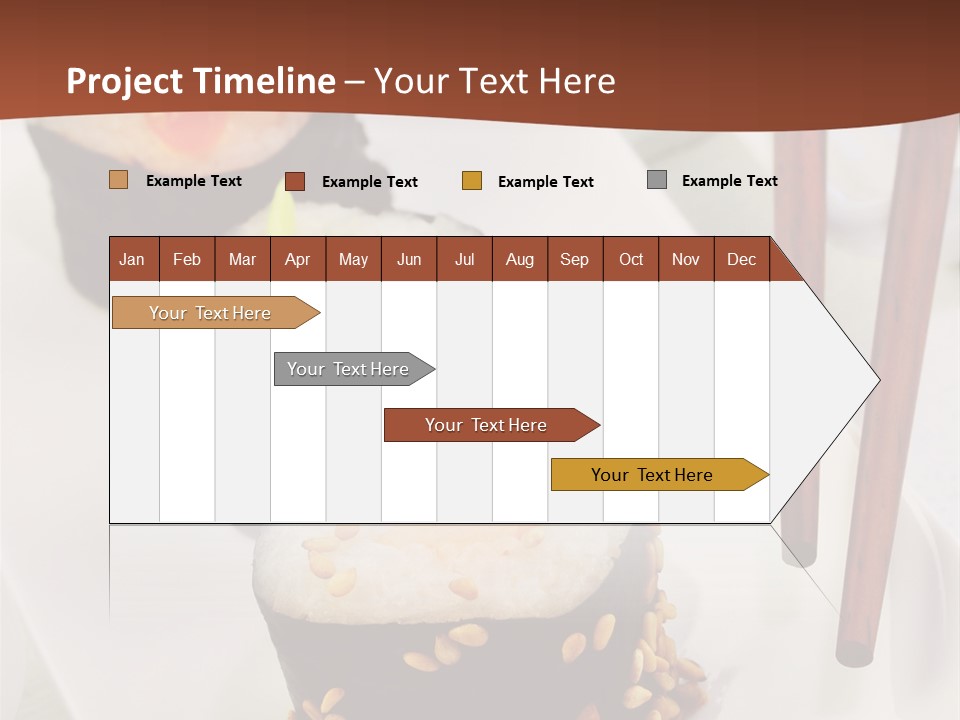 Imbiss Feinschmecker Lachsfilet PowerPoint Template