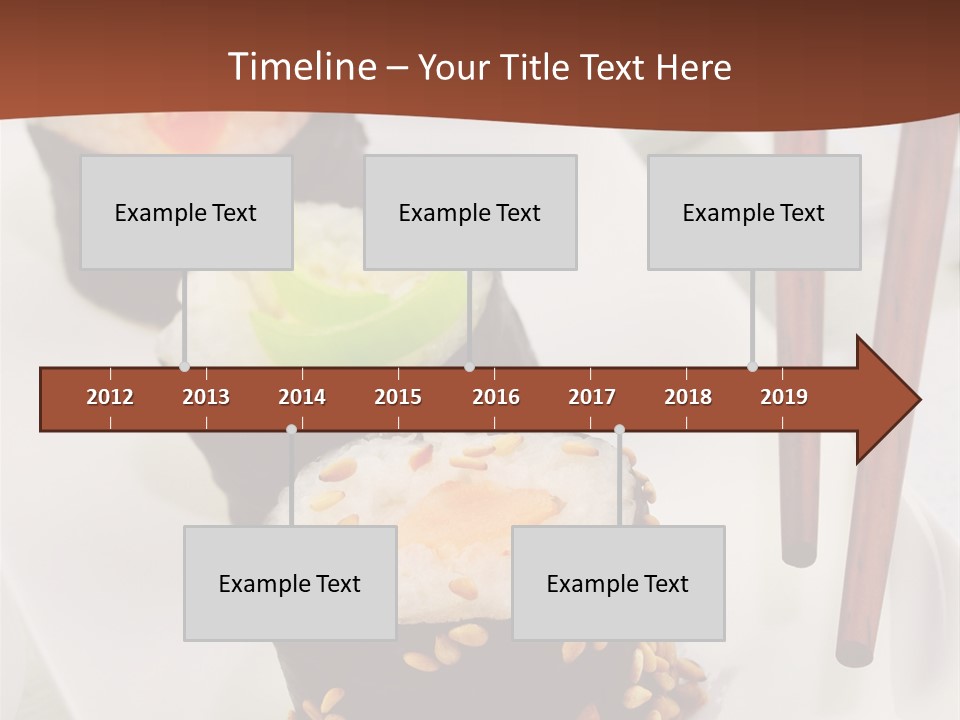 Imbiss Feinschmecker Lachsfilet PowerPoint Template