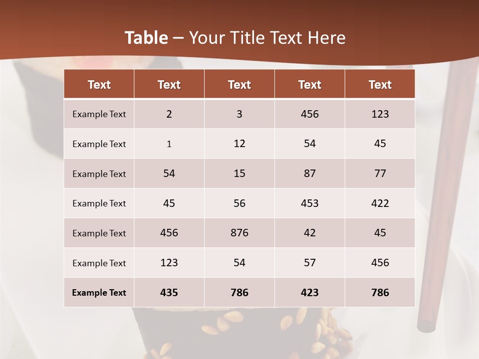 Imbiss Feinschmecker Lachsfilet PowerPoint Template