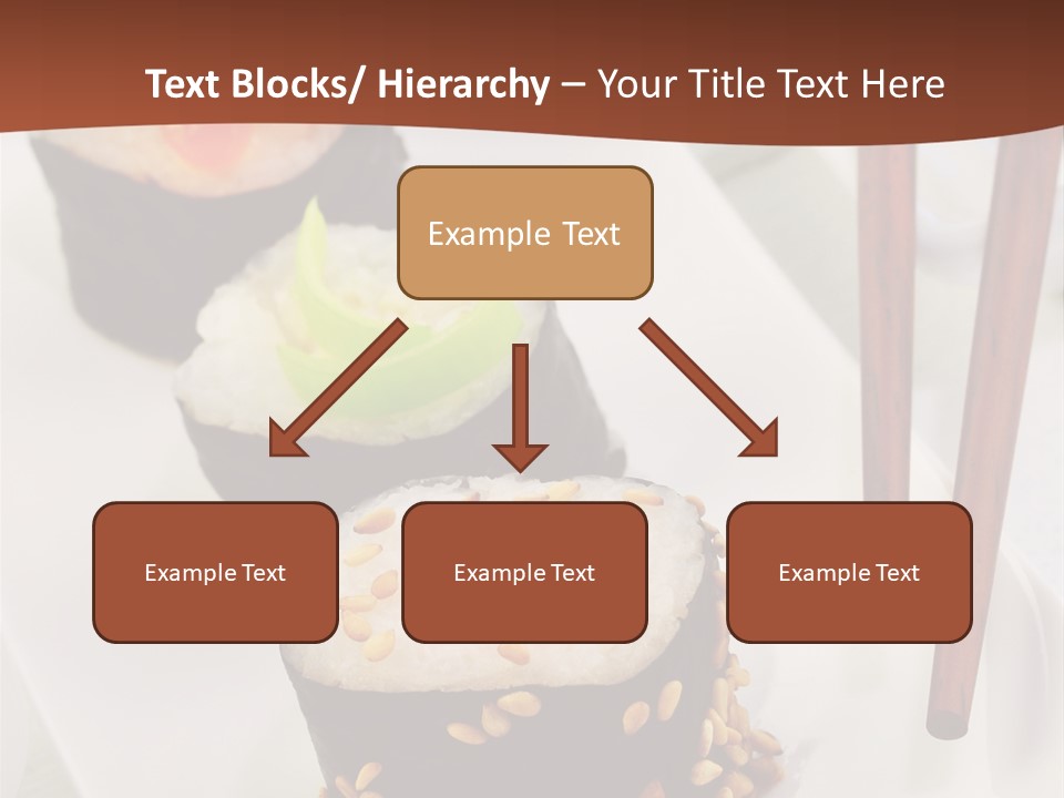 Imbiss Feinschmecker Lachsfilet PowerPoint Template