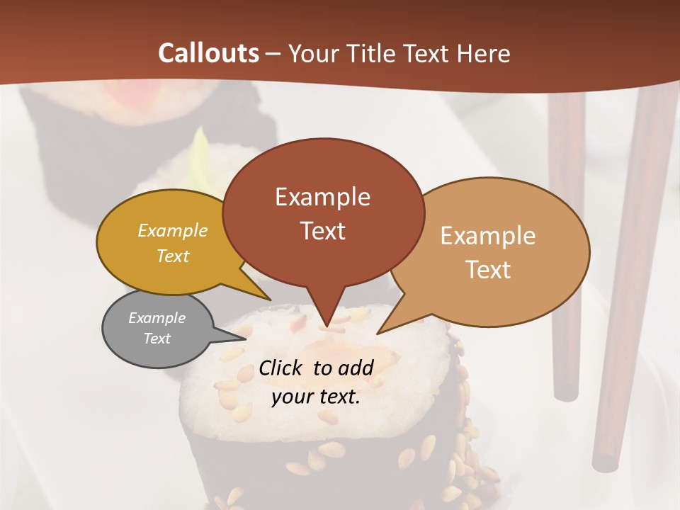 Imbiss Feinschmecker Lachsfilet PowerPoint Template