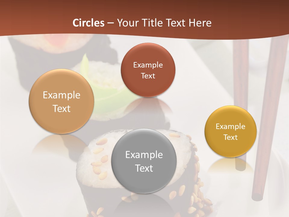 Imbiss Feinschmecker Lachsfilet PowerPoint Template