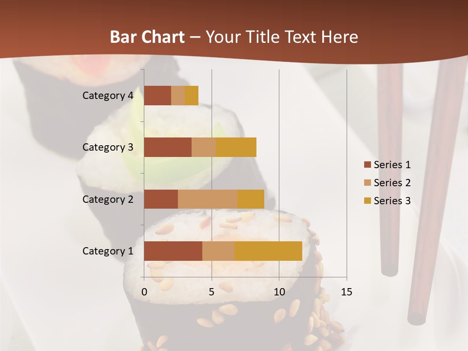 Imbiss Feinschmecker Lachsfilet PowerPoint Template