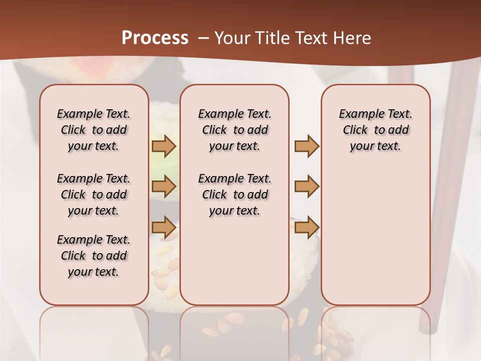 Imbiss Feinschmecker Lachsfilet PowerPoint Template