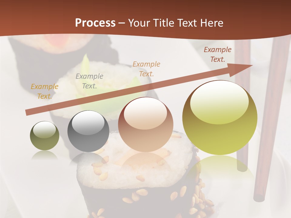 Imbiss Feinschmecker Lachsfilet PowerPoint Template