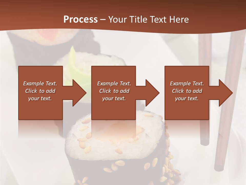 Imbiss Feinschmecker Lachsfilet PowerPoint Template