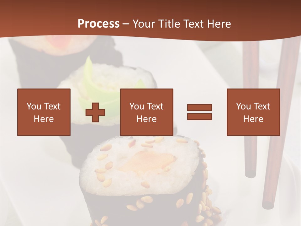 Imbiss Feinschmecker Lachsfilet PowerPoint Template