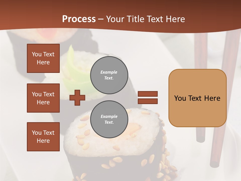 Imbiss Feinschmecker Lachsfilet PowerPoint Template