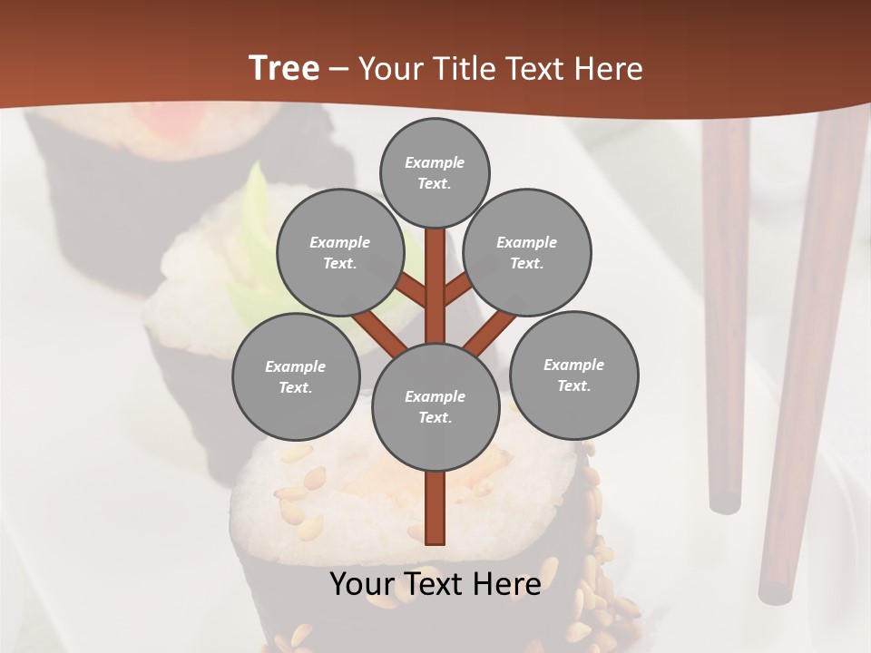 Imbiss Feinschmecker Lachsfilet PowerPoint Template