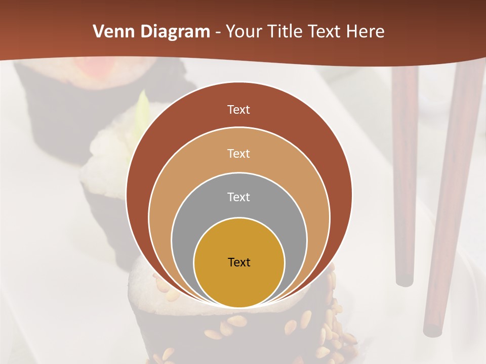 Imbiss Feinschmecker Lachsfilet PowerPoint Template