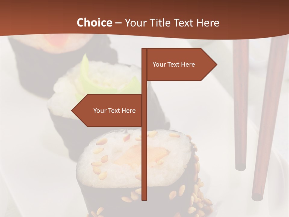 Imbiss Feinschmecker Lachsfilet PowerPoint Template