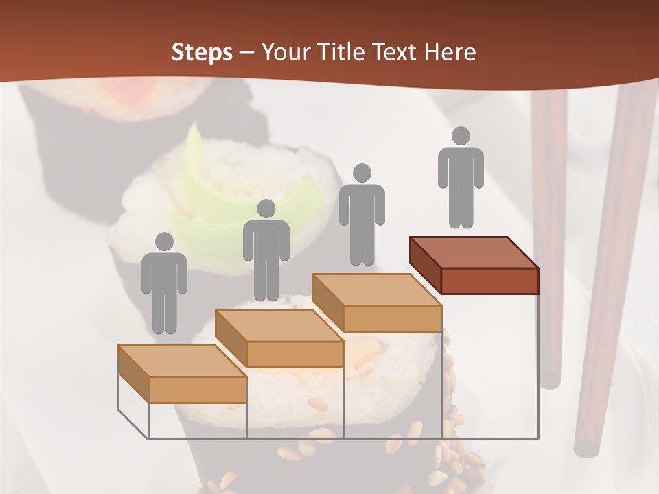 Imbiss Feinschmecker Lachsfilet PowerPoint Template