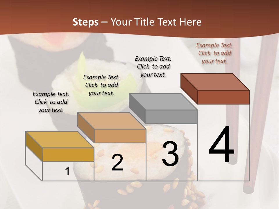 Imbiss Feinschmecker Lachsfilet PowerPoint Template