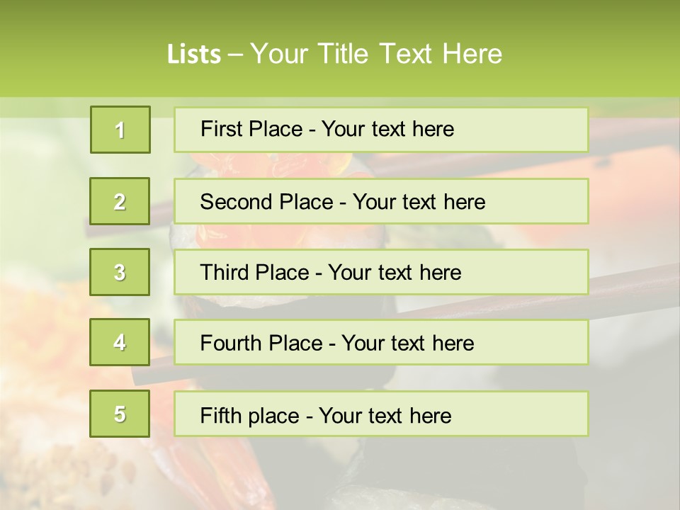 Noribl Spezialit Thunfisch PowerPoint Template