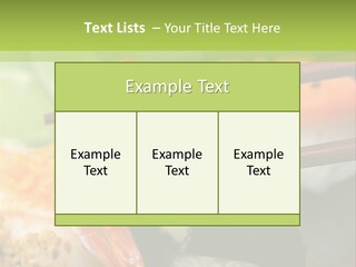 Noribl Spezialit Thunfisch PowerPoint Template
