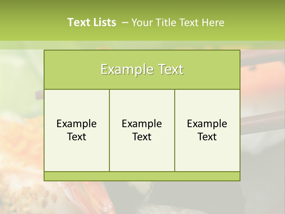 Noribl Spezialit Thunfisch PowerPoint Template