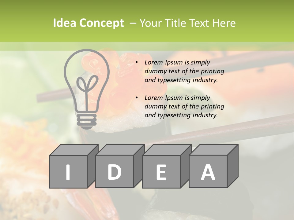 Noribl Spezialit Thunfisch PowerPoint Template