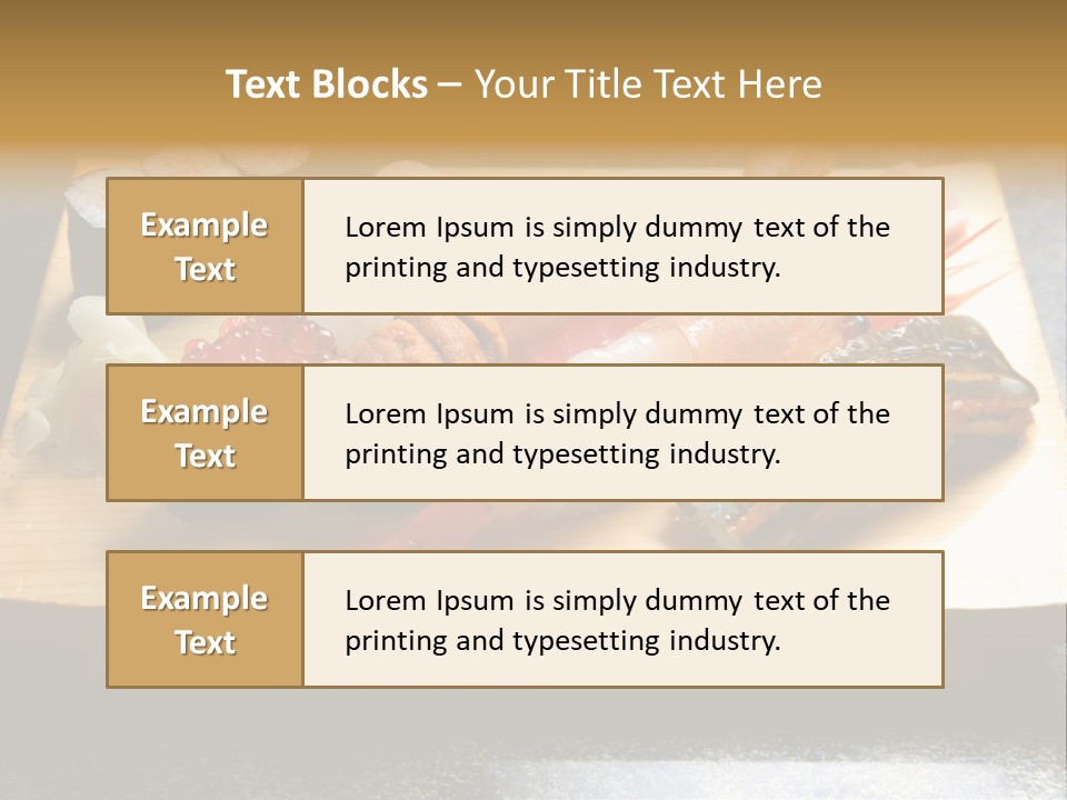 Badesee Hei Sonne PowerPoint Template