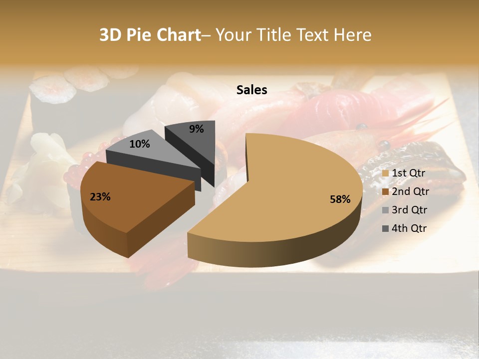 Badesee Hei Sonne PowerPoint Template