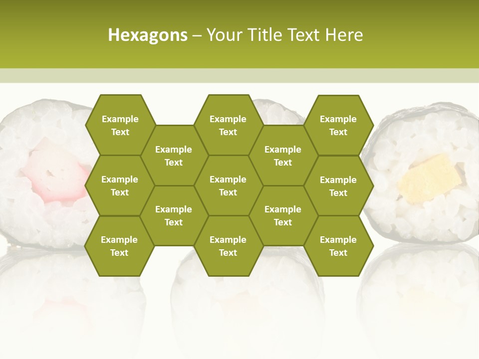 White Seaweed Fresh PowerPoint Template