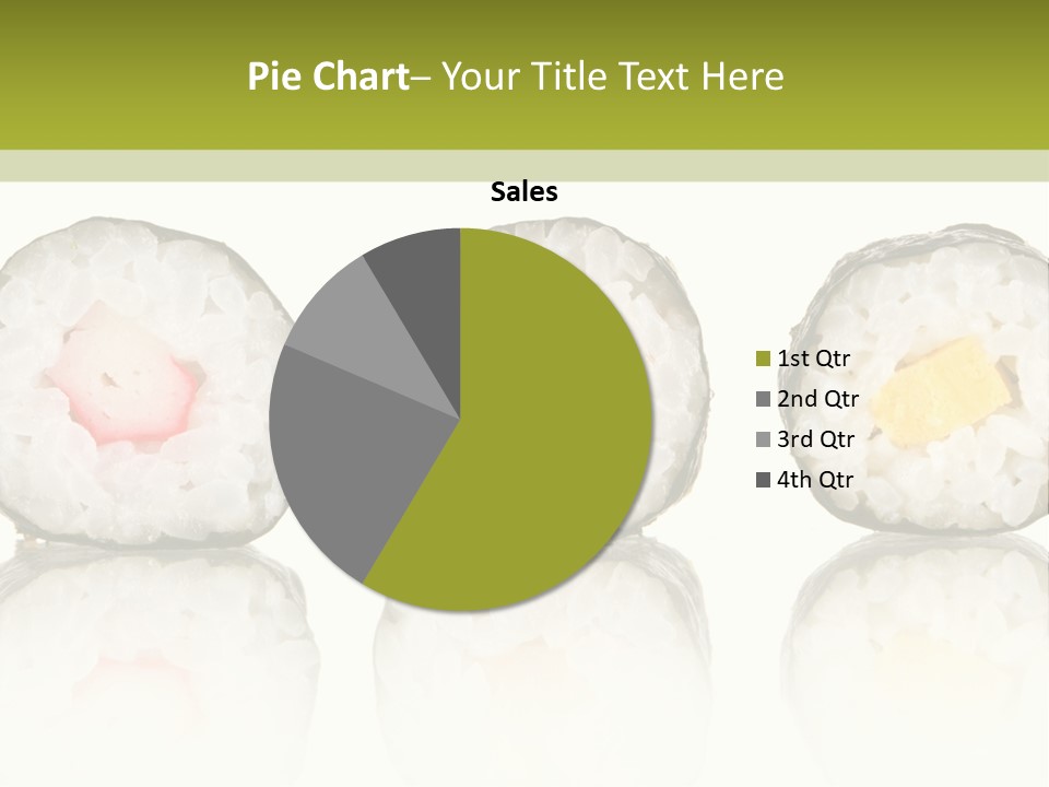 White Seaweed Fresh PowerPoint Template