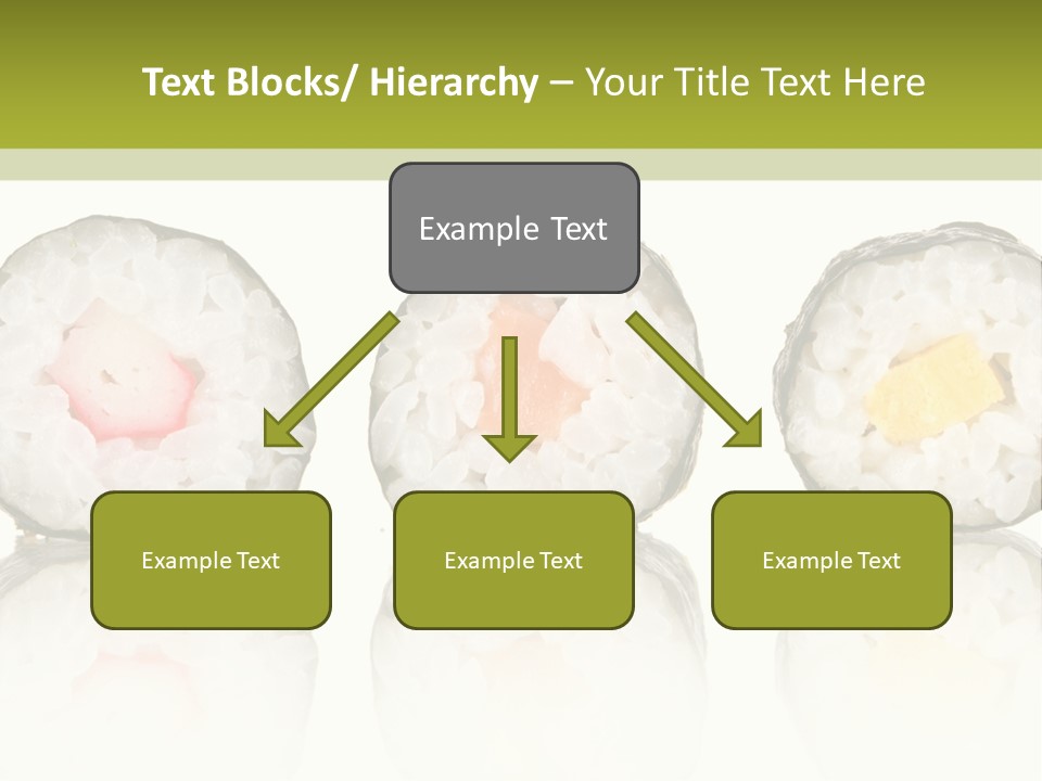 White Seaweed Fresh PowerPoint Template